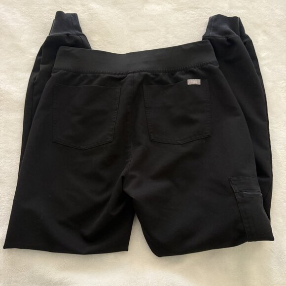 Figs Scrubs Set XS Gray Top & XS Black Pants Technical Collection - Picture 6 of 11